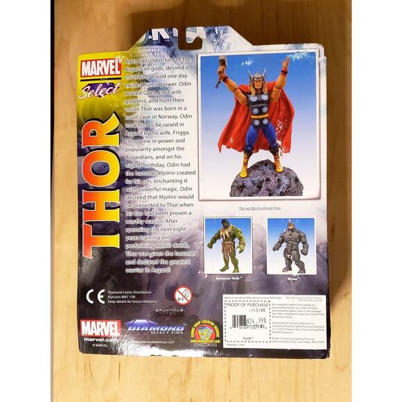 🗨🔨 Marvel Select Avengers Thor 🔨🗨 - Picture 2 of 2